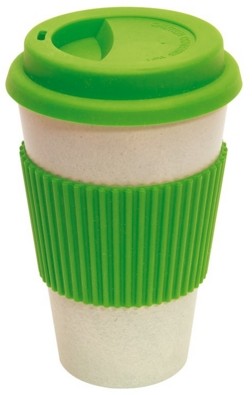 Krūze ECO CUP, zaļa, 400ml