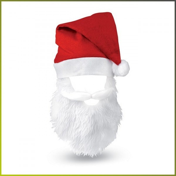 Cepure X-Mas "Santa Claus" ar bardu