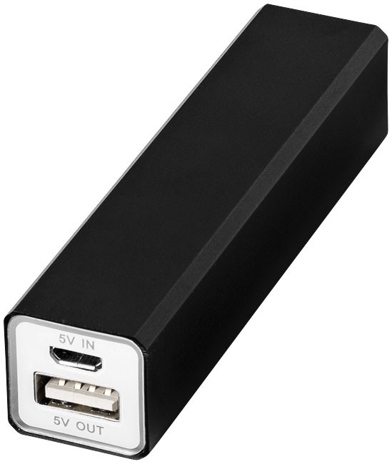 USB akumulators-lādētājs 2200mAh,melns
