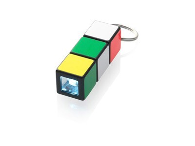 Atslēgu-piekariņš - lukturis "Rubik's"