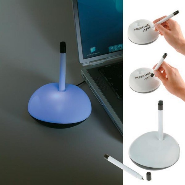 USB - lampa ar flomasteri