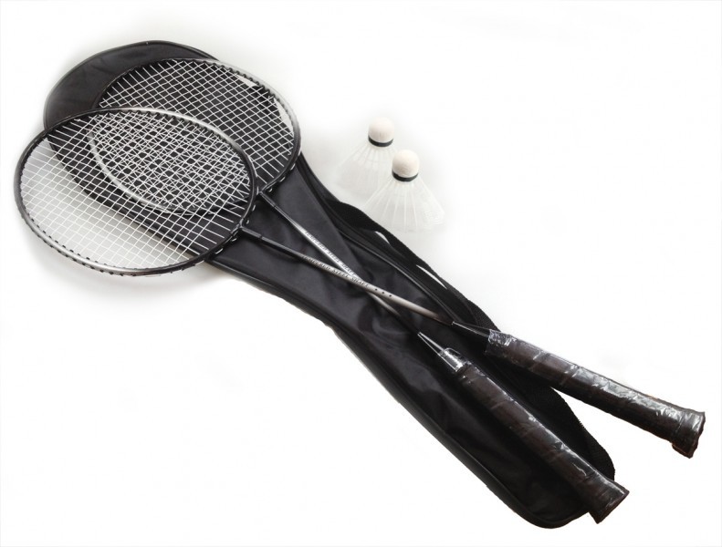 Spēle "Badminton" auduma somā