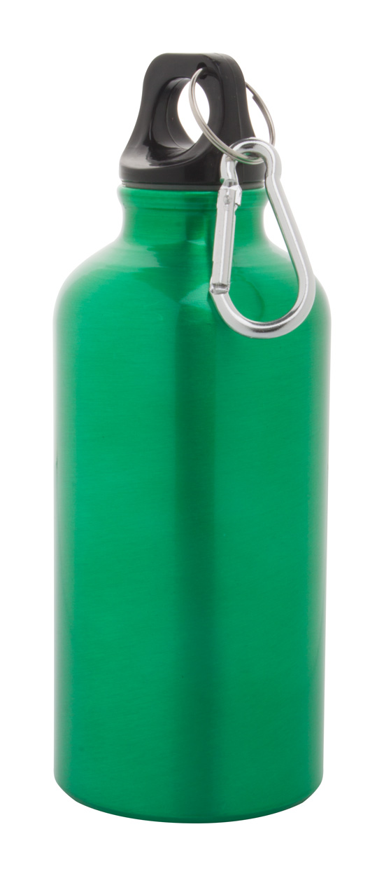 Blašķe (sporta pudele) MENTO (400 ml), alumīn. zaļa