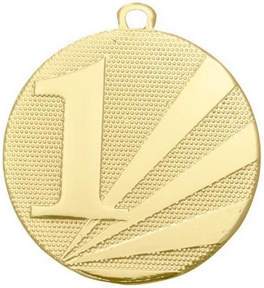Medaļa,1.vieta, zeltīta,D50mm