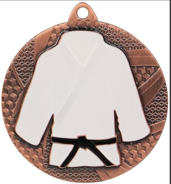 Medaļa bronza"JUDO/KARATE" (ieliktnis 50mm)