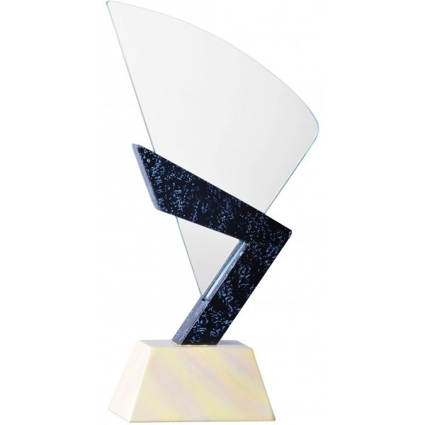 Stikla balva "Triangle"
