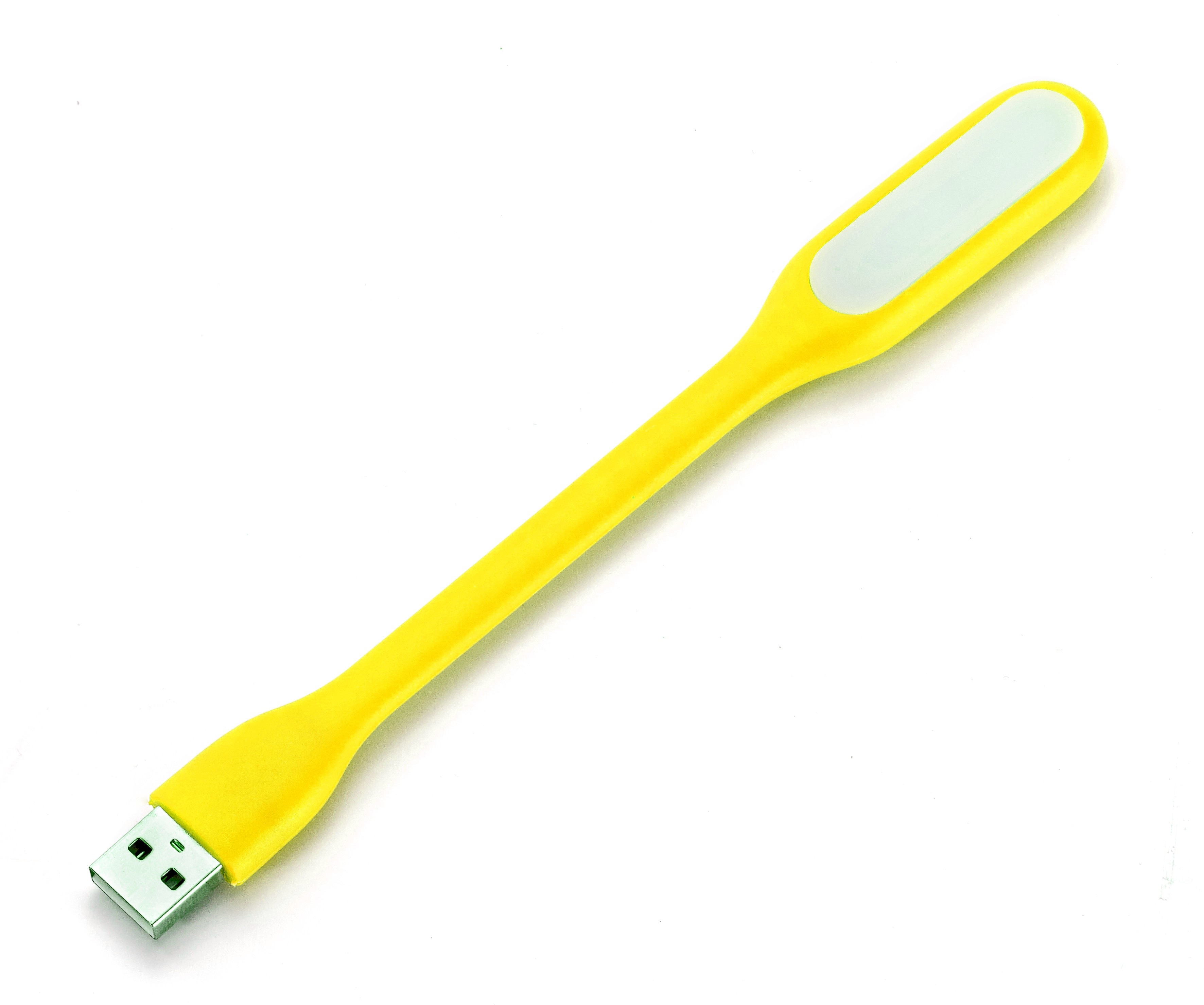 Lampa-LED lukturis (USB) datoram,dzeltena
