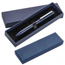 Pildspalva zila, metāla, kart. kārbiņā