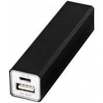 USB akumulators-lādētājs 2200mAh,melns