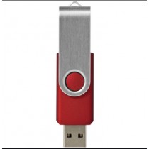 USB zibatmiņa- atslēgu piekariņš "TWISTER", 16GB, balta