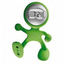 Pulkstenis galda "Flexy Man",zaļš