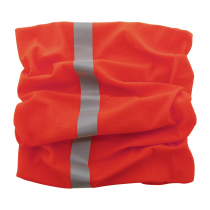 Šalle (bandana)  poliestera ar atstarojosu joslu, sarkana