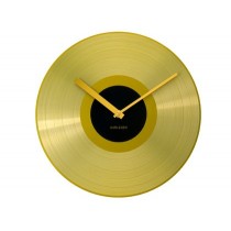 Sienas pulkstenis "Mega Disc Golden"