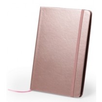Piezīmju grāmata ar gumiju, A5, rozā