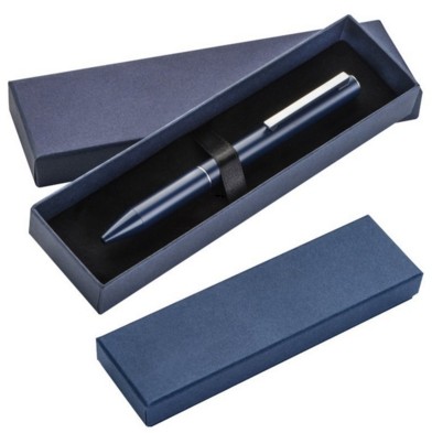  Ручка синяя, металл, подарочная упаковка