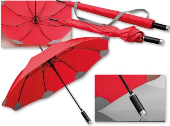 Зонт PULA SANTINI,лрасный,автомат