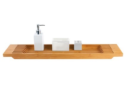 Лоток-стойка для ванной с керамическими принадлежностями