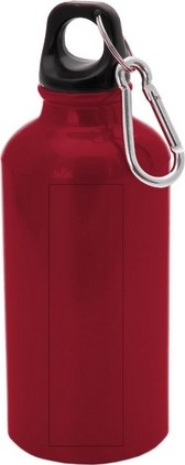 Фляжка( спортивная бутылка) MENTO(400 ml), алюмин.красная