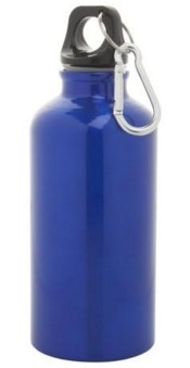 Фляжка( спортивная бутылка) MENTO(400 ml), алюмин., cиняя