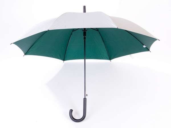 Зонт CARDIN автомат, серебр. /зеленый