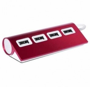 USB разветвитель WEEPER, красный