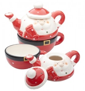 Набор "Santa Klauss"-заварочный чайник с кружкой