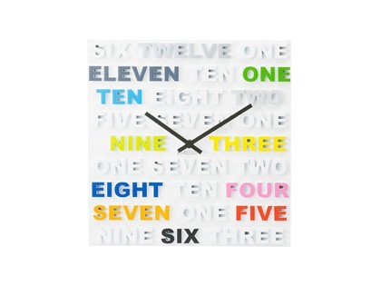 Часы настенные "One Two Three"