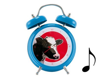 Часы-будильник "Корова"
