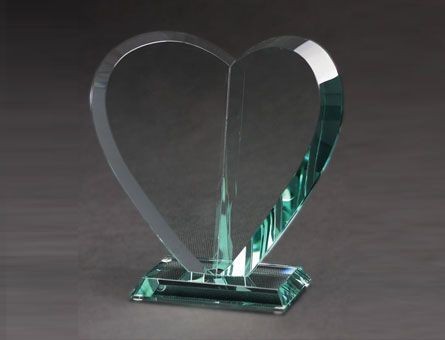 Награда,памятный знак "Сердце",стекло