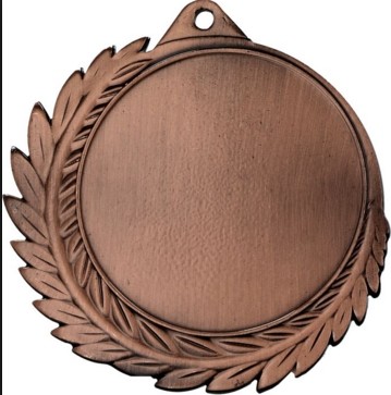 Медаль, бронза (вставка 50mm)