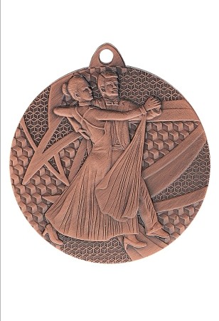 Медаль ,бронза "Танцы"  