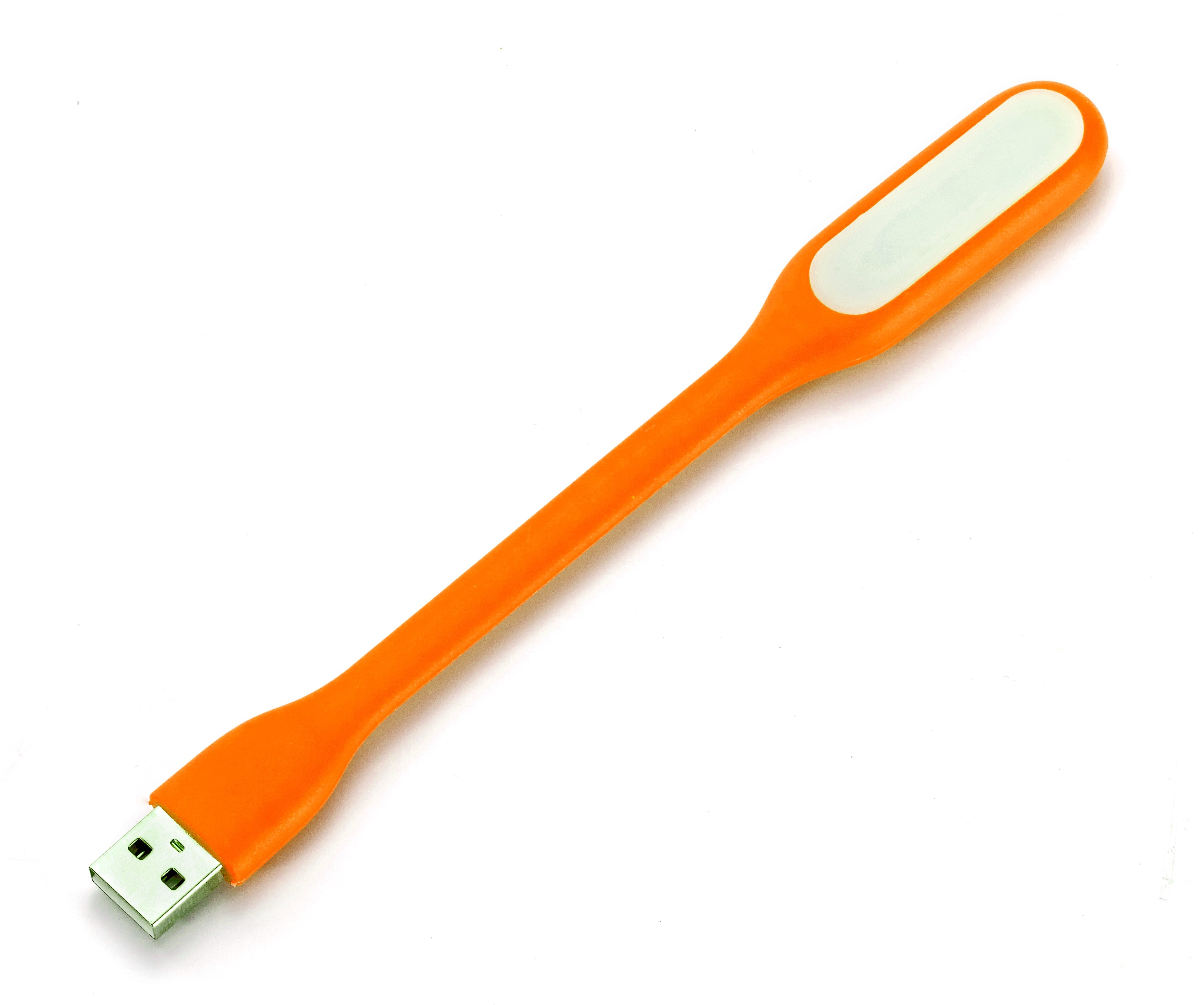 Лампа LED -фонарик (USB) для компьютера,оранжевый