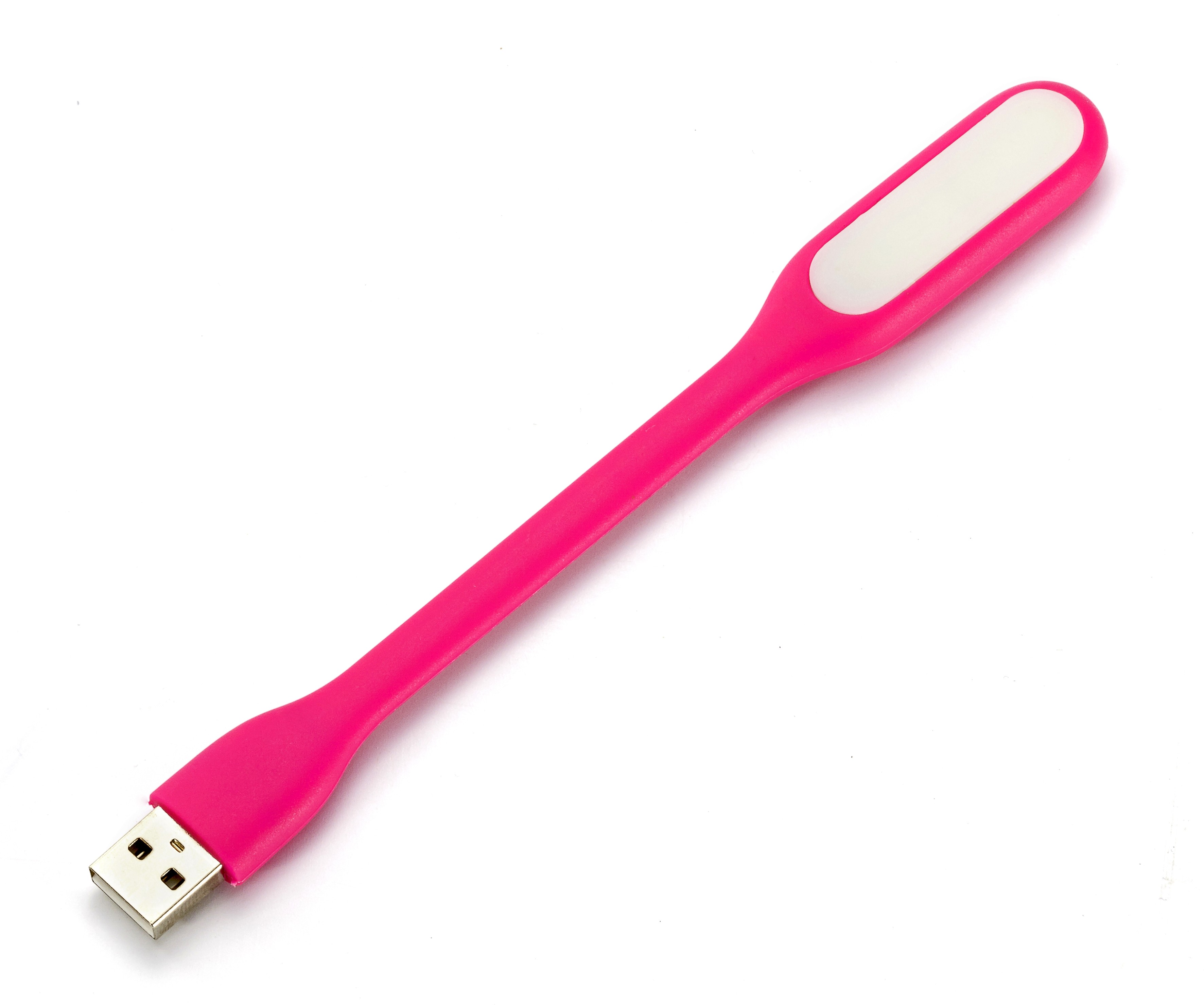 Лампа LED -фонарик (USB) для компьютера,розовый