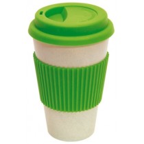 Кружка ECO CUP, зеленая, 400ml