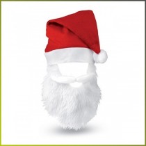 Шапка X-Mas "Santa Claus" с бородой