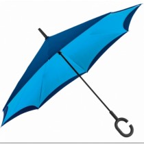 Зонт, синий/голубой