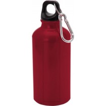 Фляжка( спортивная бутылка) MENTO(400 ml), алюмин.красная