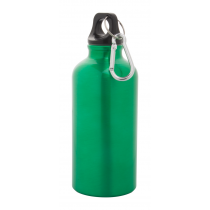 Фляжка( спортивная бутылка) MENTO(400 ml), алюмин., зелёная