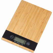 Весы кухонные, цифровые из бамбука