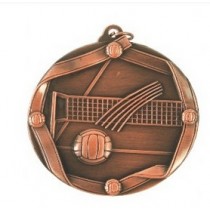 Медаль,бронза"Волейбол"70mm