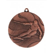 Medaļa "Slēpošana", bronza (D:50mm)