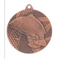 Медаль ,бронза "Рыба"  