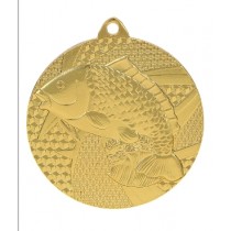 Медаль ,золото "Рыба"  