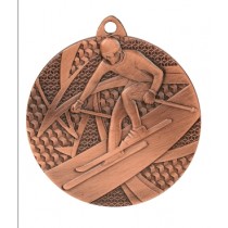 Медаль ,бронза "Лыжи"  